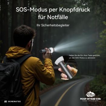 RoosCamp  Multifunktions Campingleuchte